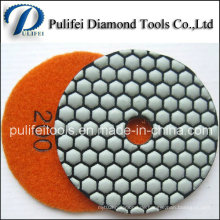 3 Zoll Harz Haken flexible Diamant Polieren Honeycomb Dry Pad